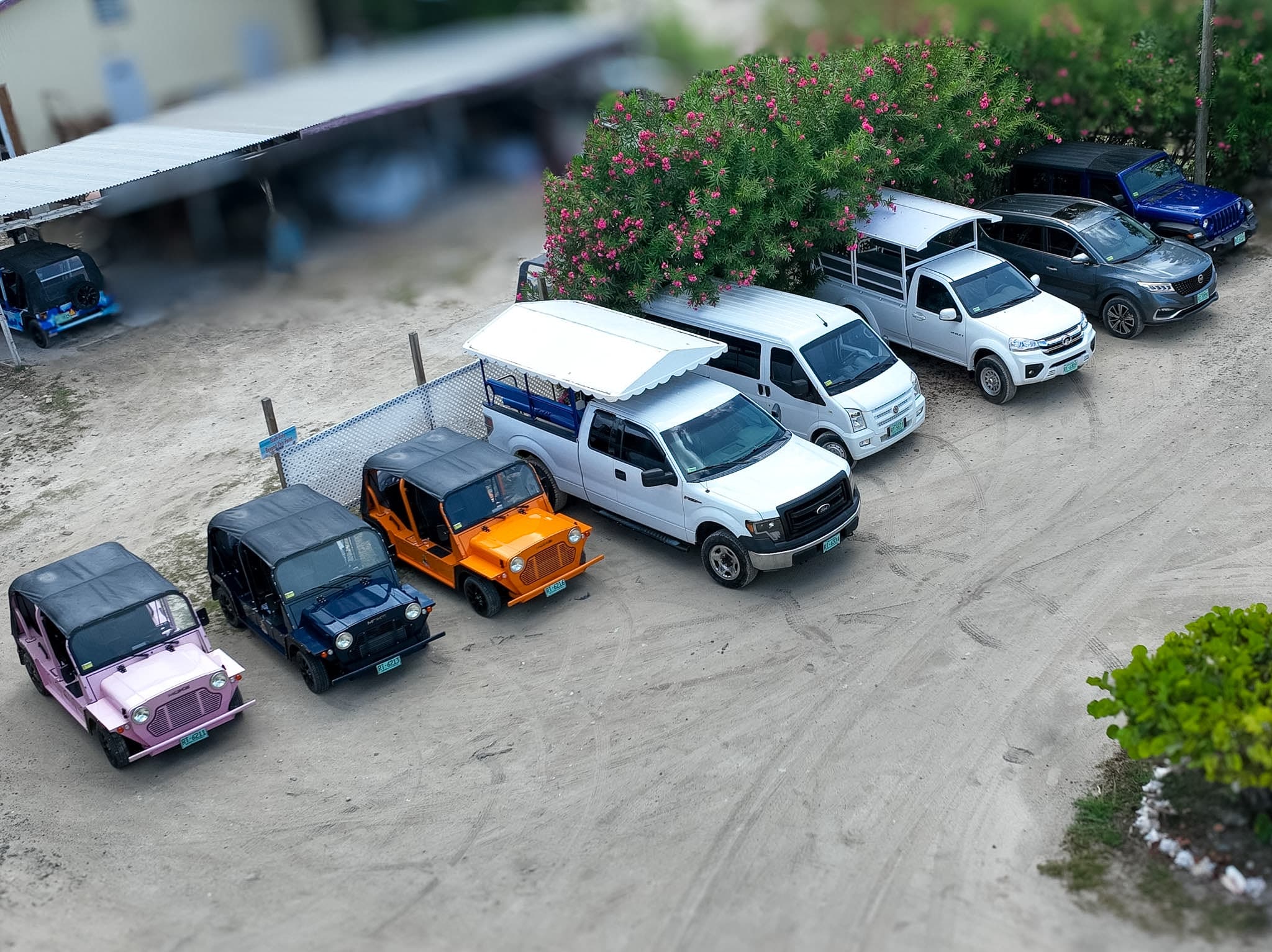 The fleet, ready to go